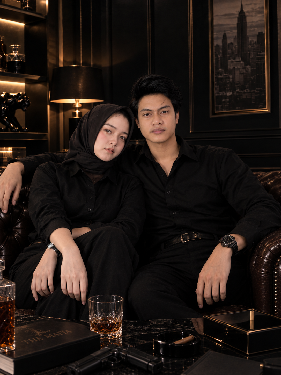 Foto sampul pre-wedding Dwi dan Diki