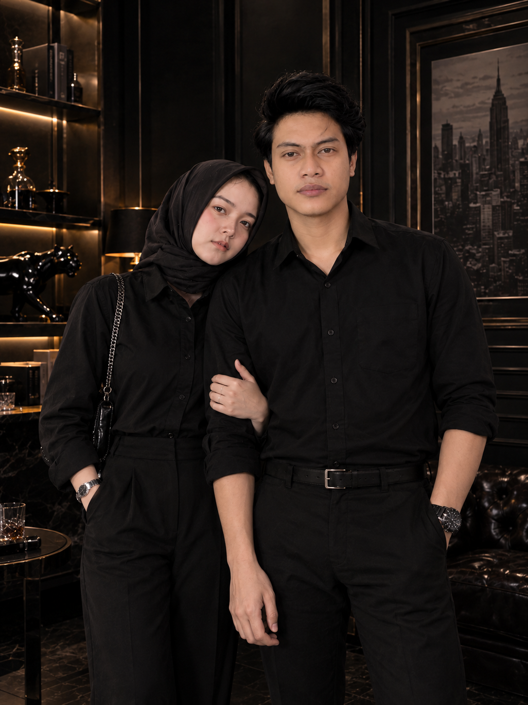 Potret calon mempelai pria